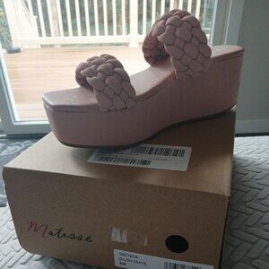 Matisse greyson blush snake  Size 8M